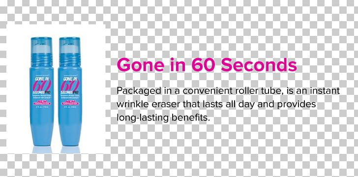 Brand AminoGenesis Gone In Sixty Seconds Instant Wrinkle Eraser Font PNG, Clipart, Brand, Line, Ounce, Text, Wrinkle Free PNG Download