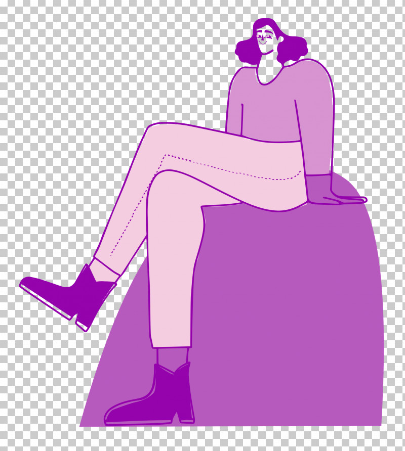 Sitting On Rock PNG, Clipart, Beautym, Cartoon, Character, Male, Shoe Free PNG Download
