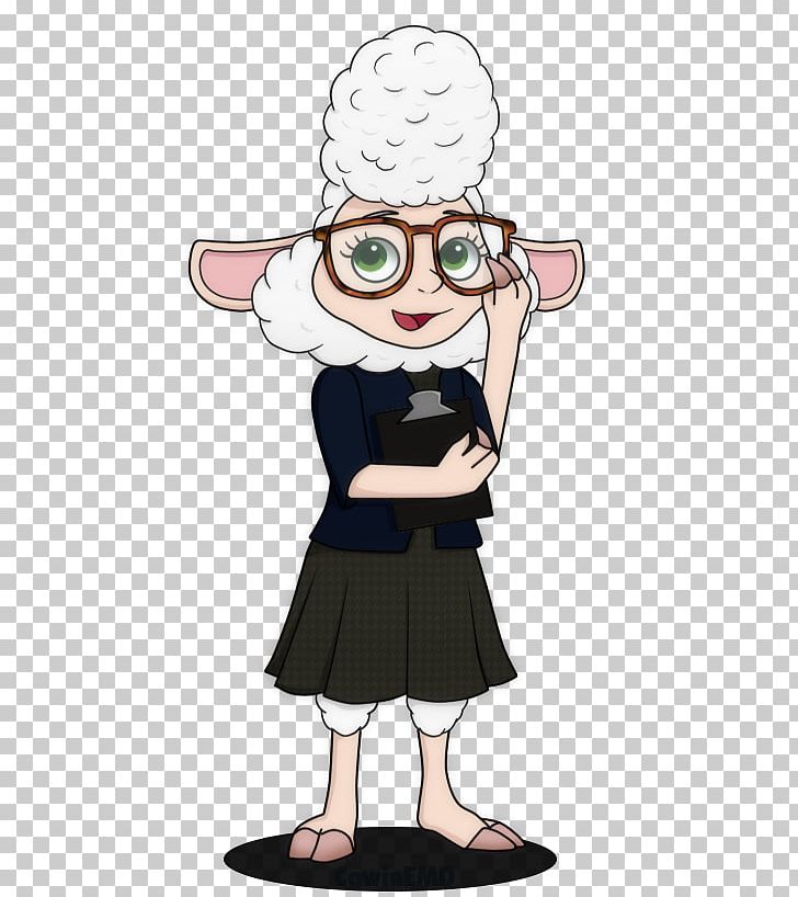 Bellwether Character Fan Art Sheep YouTube PNG, Clipart, Art, Bellwether, Cartoon, Character, Eyewear Free PNG Download