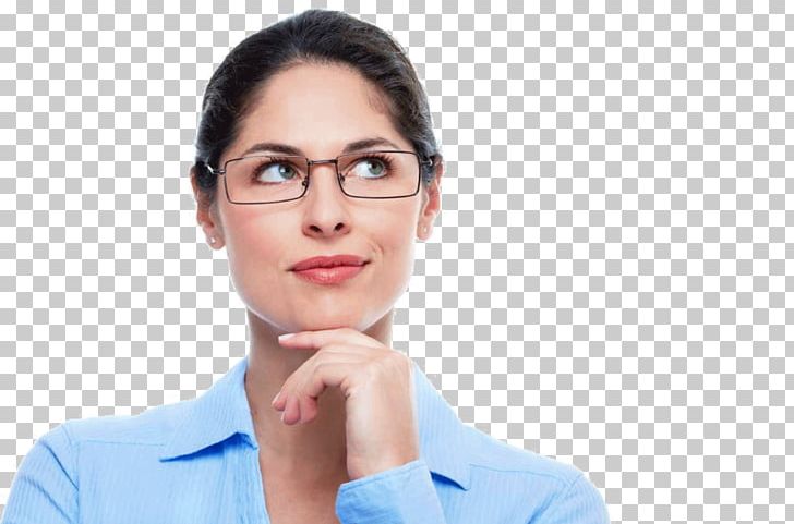 Thought Woman Stock Photography PNG, Clipart, Business, Businessperson, Chin, Critical Thinking, Eyewear Free PNG Download