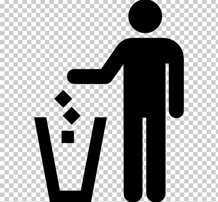 Litter Rubbish Bins & Waste Paper Baskets Sign Symbol PNG, Clipart, Area, Bin, Black And White, Brand, Computer Icons Free PNG Download
