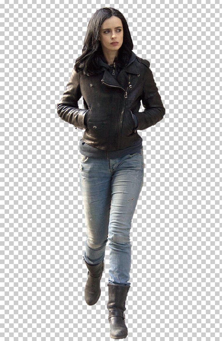 Krysten Ritter Jessica Jones Female Leather Jacket Character PNG, Clipart, Character, Coat, Combat Boot, Cosplay, Drawing Free PNG Download