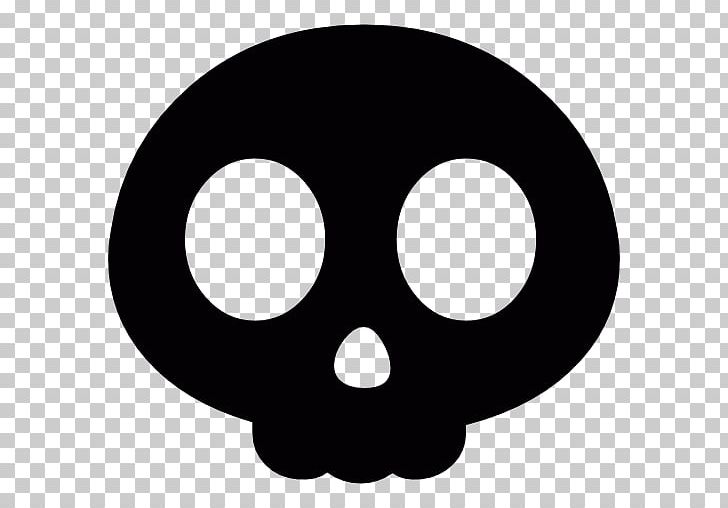 Skull Bone Skeleton PNG, Clipart, Black, Black And White, Bone, Circle, Computer Icons Free PNG Download