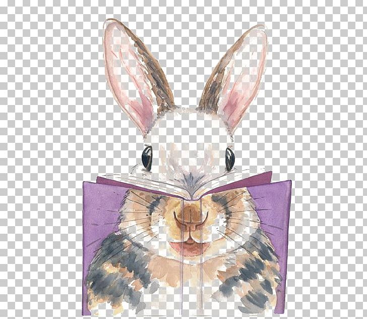 Watercolor Painting Rabbit Artist PNG, Clipart, Animals, Art, Canvas, Cartoon, Domestic Rabbit Free PNG Download