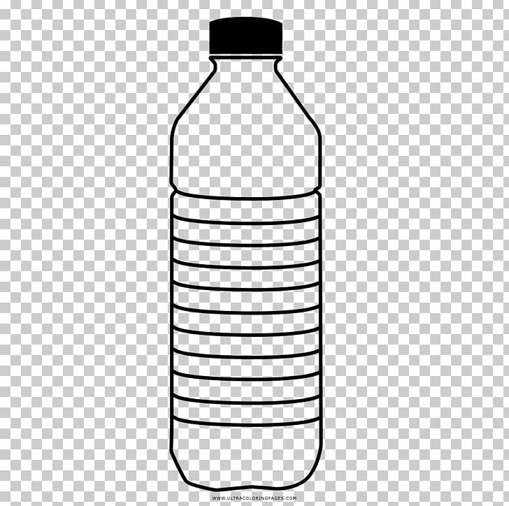 Water Bottles Plastic Bottle Drawing PNG, Clipart, Black And White ...