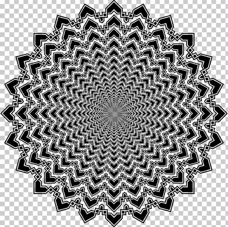 Magic Eye Illusion PNG, Clipart, Black And White, Circle, Corner, Doily, Eye Free PNG Download