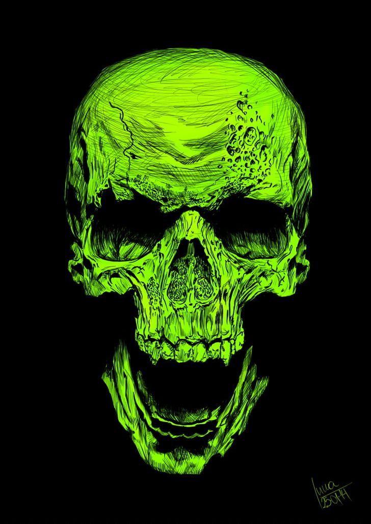 Skull Airbrush Drawing Photography Art PNG, Clipart, Airbrush, Art, Bone, Computer Wallpaper, Digital Art Free PNG Download