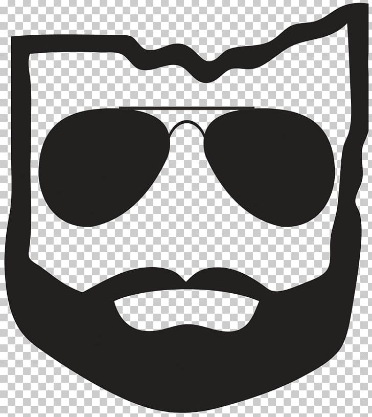 Paper Logo Graphic Designer Man PNG, Clipart, Beard, Black, Black And White, Eyewear, Face Free PNG Download