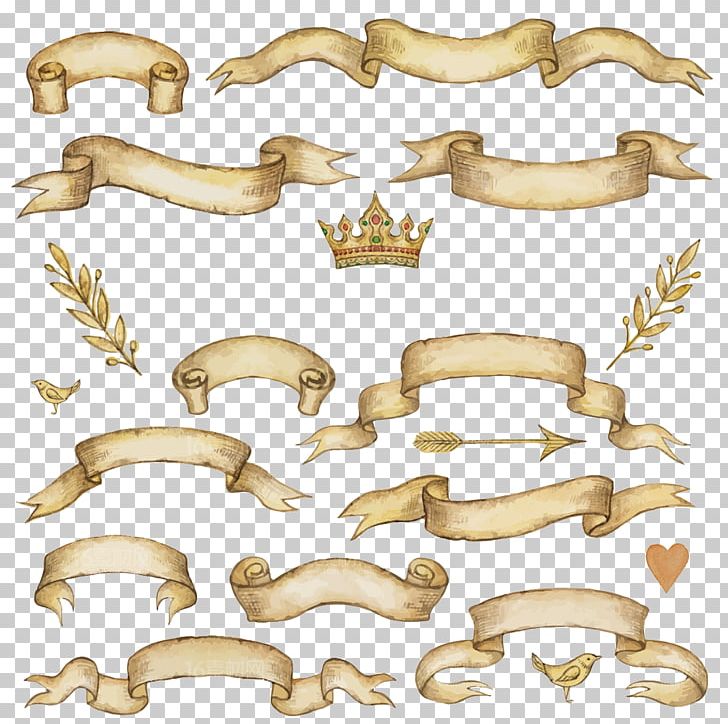 Ribbon Drawing Illustration PNG, Clipart, Art, Banner, Borders, Brass, Cartoon Free PNG Download