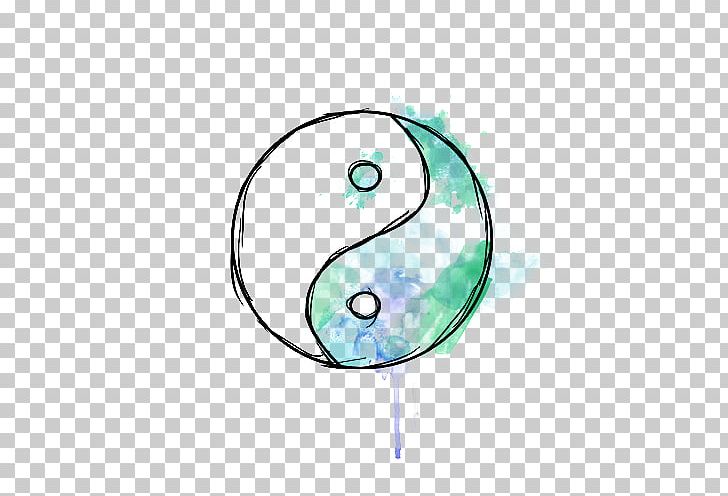 Yin And Yang Paper Drawing Watercolor Painting PNG, Clipart, Animation, Area, Art, Black And White, Circle Free PNG Download