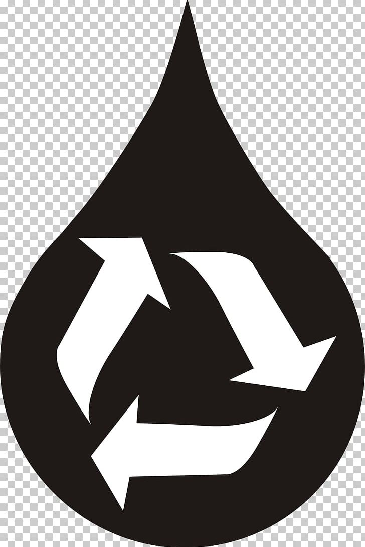 Reclaimed Water Recycling Symbol Recycling Bin PNG, Clipart, Black And White, Freecycle Network, Leaf, Logos, Monochrome Photography Free PNG Download
