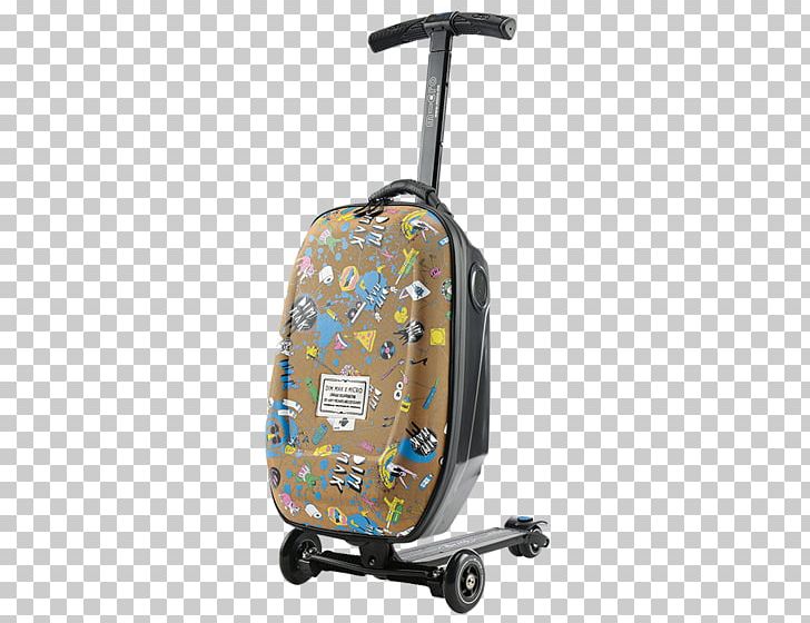 Suitcase Baggage Kick Scooter Disc Jockey Travel PNG, Clipart, Airport Terminal, Bag, Baggage, Clothing, Disc Jockey Free PNG Download