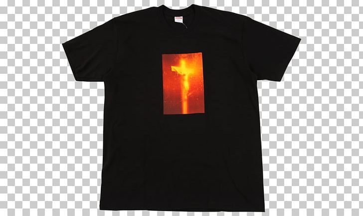 T-shirt Supreme Piss Christ Tee Black Color Product PNG, Clipart,  Free PNG Download