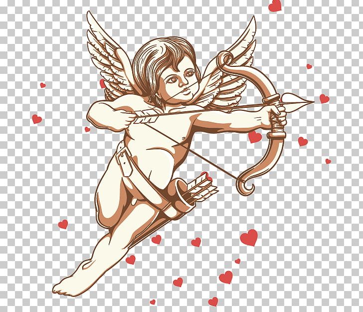 Cherub Cupid Illustration PNG, Clipart, Angel, Cherub, Cupid, Cupid Vector, Encapsulated Postscript Free PNG Download