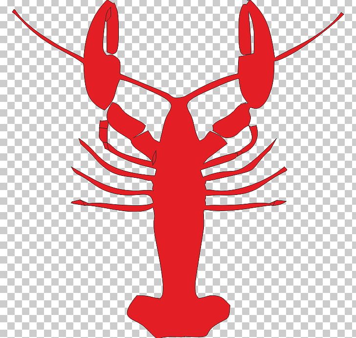 Crayfish Lobster Silhouette PNG, Clipart, Animals, Artwork, Bib, Crayfish, Hand Free PNG Download