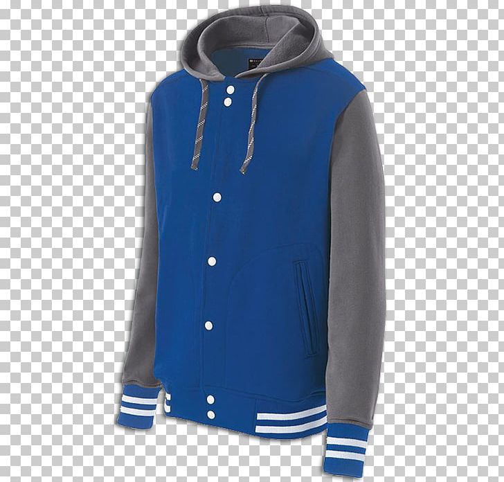 T-shirt Hoodie Jacket Clothing PNG, Clipart, Blue, Clothing, Cobalt Blue, Electric Blue, Flight Jacket Free PNG Download