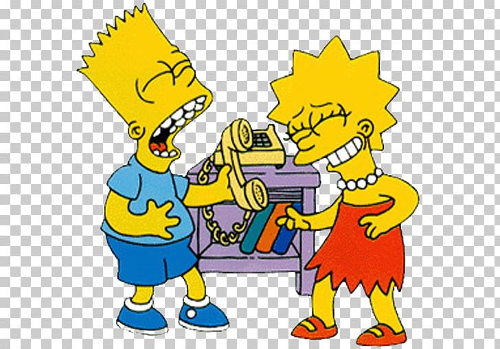 Bart Simpson Moe Szyslak Lisa Simpson Homer Simpson Prank Call PNG, Clipart,  Free PNG Download