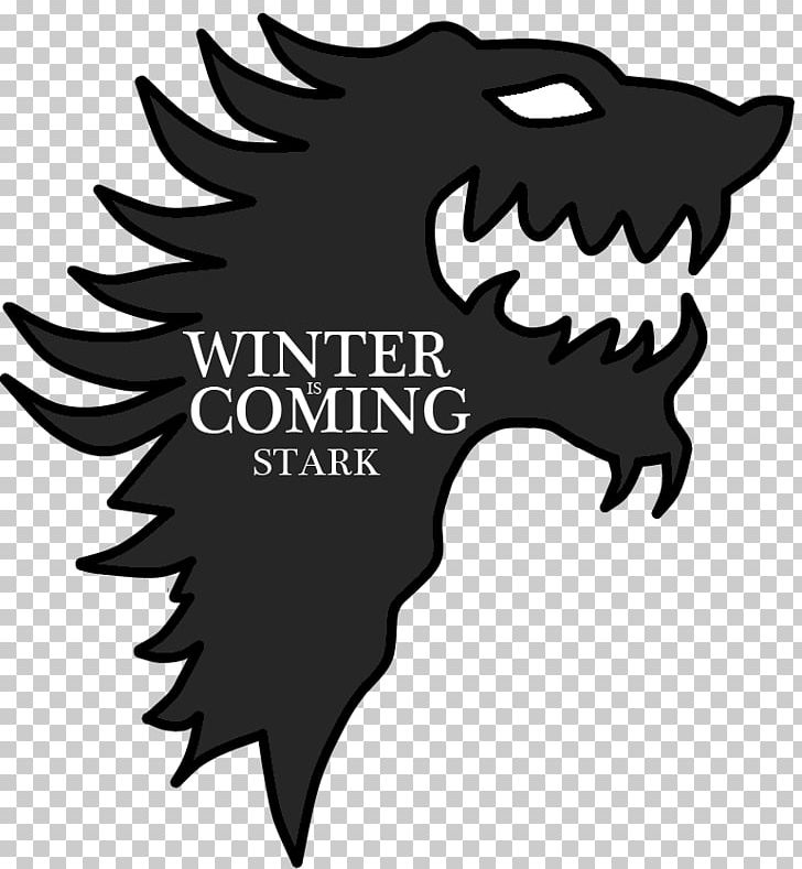 House Stark Sigil Winter Is Coming PNG, Clipart, Art, Beak, Bird, Black And White, Catelyn Stark Free PNG Download
