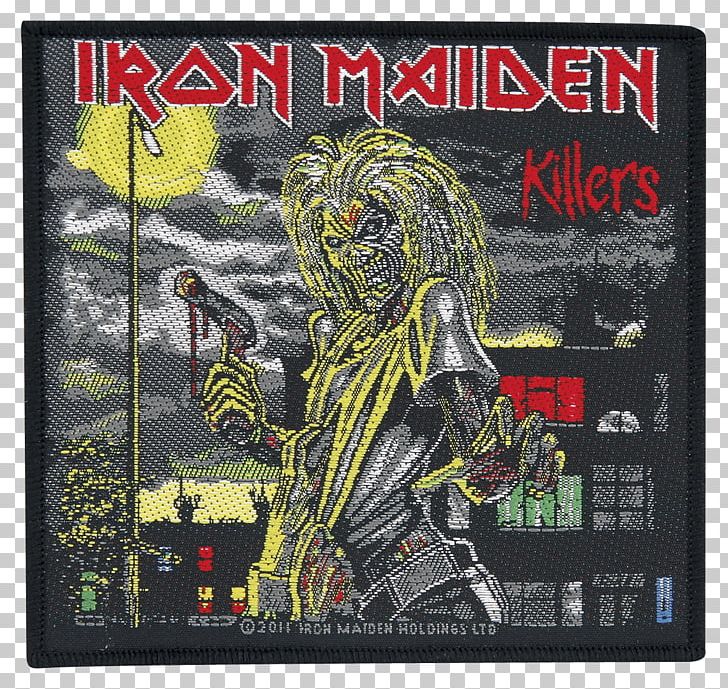 Iron Maiden Killers Heavy Metal Embroidered Patch Eddie PNG, Clipart,  Free PNG Download