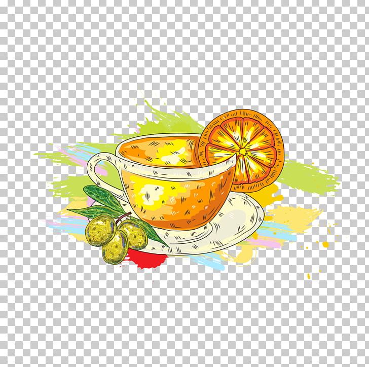 Tea Lemonade Euclidean Illustration PNG, Clipart, Citrus, Collecting Nectar, Cucumber Lemonade, Cup, Cup Of Tea Free PNG Download