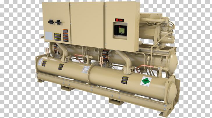 Water Chiller Machine Trane HVAC PNG, Clipart, Aircooled Engine, Centrifugal Compressor, Chiller, Compressor, Cool Free PNG Download