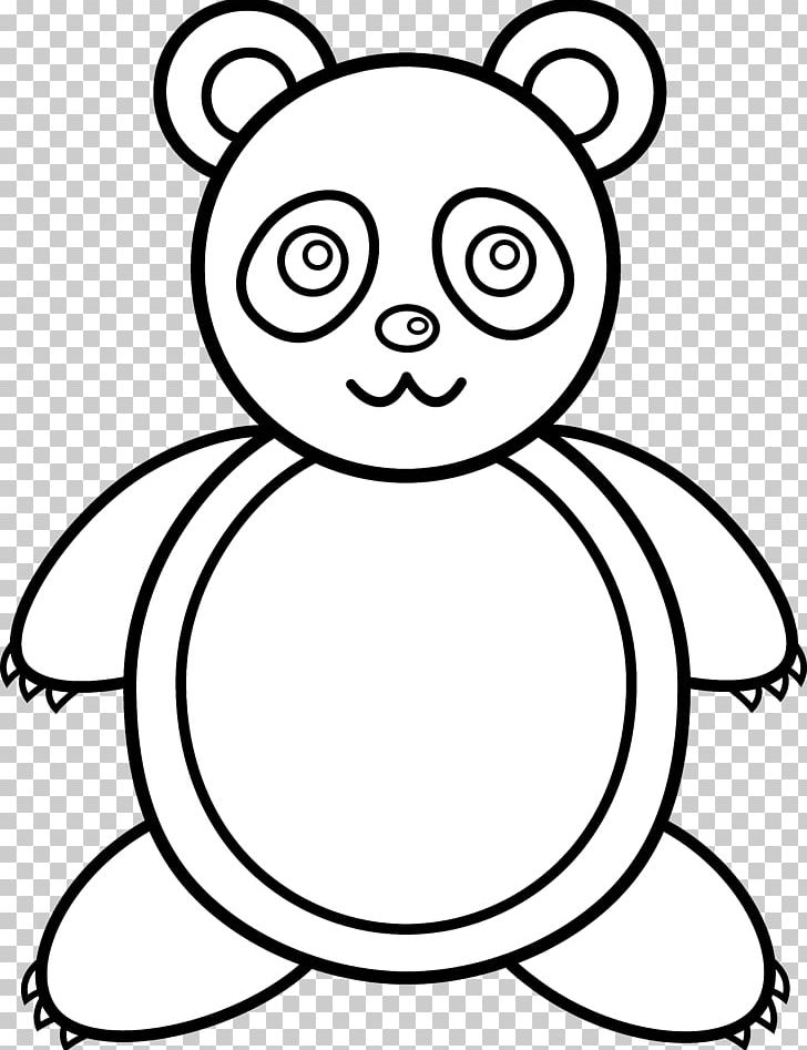 The Giant Panda American Black Bear PNG, Clipart, Bear, Black, Black And White, Black Bear Outline, Carnivoran Free PNG Download