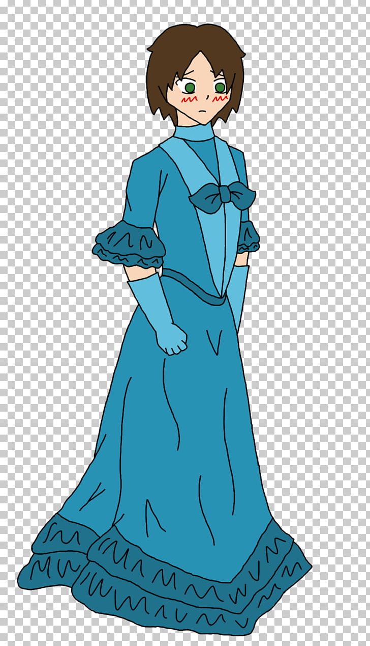 Gown Robe Cartoon PNG, Clipart, Alldressed, Anime, Art, Blue, Cartoon Free PNG Download