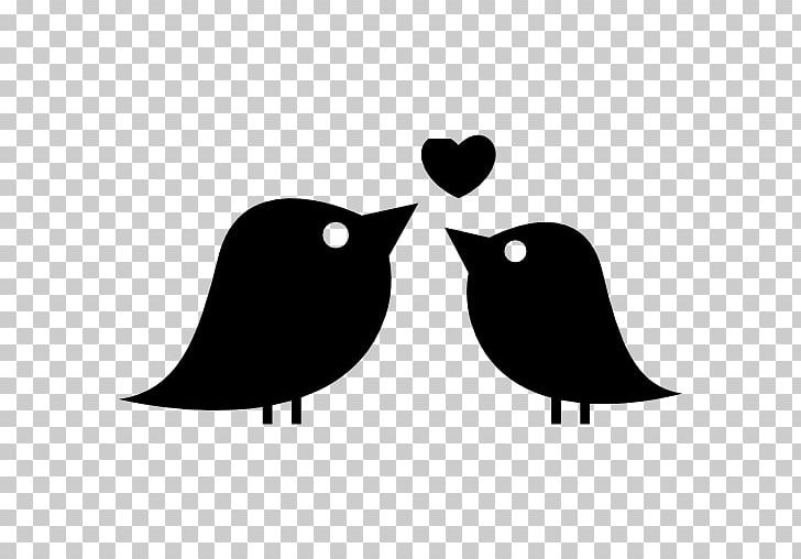 Lovebird Heart Computer Icons PNG, Clipart, Animals, Artwork, Beak, Bird, Black And White Free PNG Download