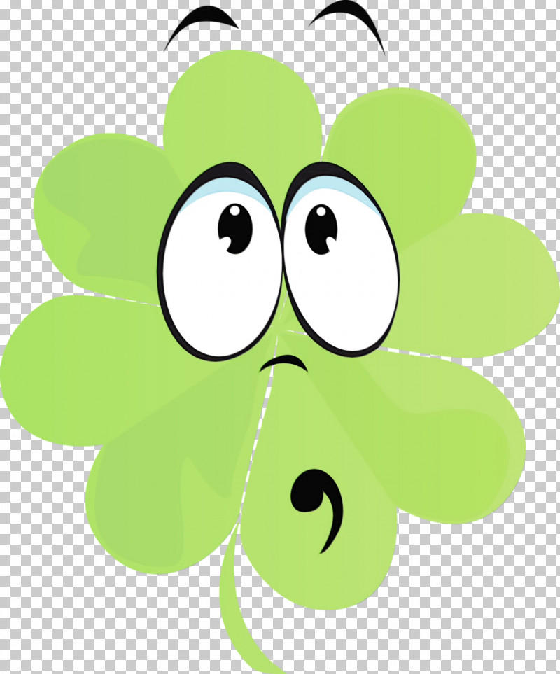 Green Leaf Cartoon Plant Smile PNG, Clipart,  Free PNG Download