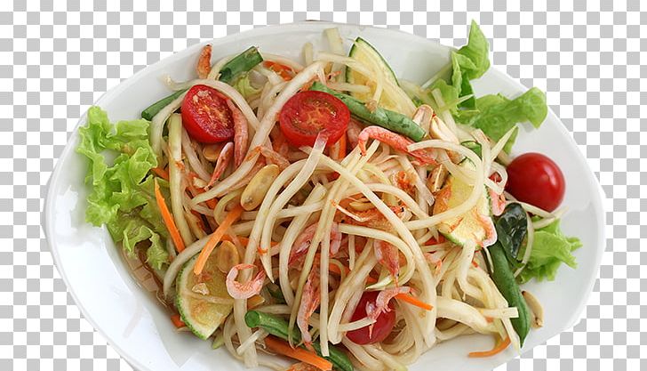 Green Papaya Salad Thai Cuisine Vegetarian Cuisine Thai Curry Thai Banyan Restaurant PNG, Clipart, Asian Food, Chow Mein, Cooking, Cooking School, Cuisine Free PNG Download