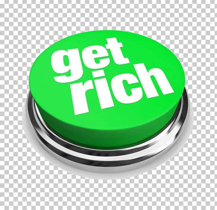 Get-rich-quick Scheme Money Wealth Finance Stock Photography PNG, Clipart, Background Green, Brand, Business, Button, Button Vector Free PNG Download