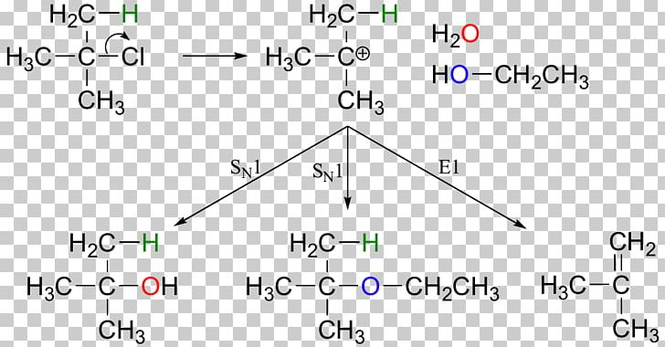 Tert-Butyl Alcohol Butyl Group Elimination Reaction Dehydration Reaction Tert-Butyl Chloride PNG, Clipart, Angle, Area, Butanol, Butyl Group, Chemical Reaction Free PNG Download