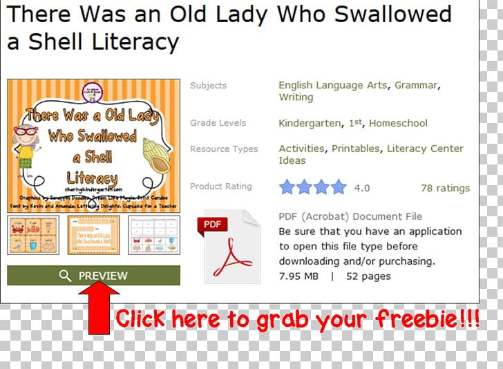 There Was An Old Lady Who Swallowed A Fly The Old Lady Who Swallowed A Fly There Was An Old Lady Who Swallowed A Shell! Book TeachersPayTeachers PNG, Clipart, Area, Beach, Book, Diagram, Learning Free PNG Download