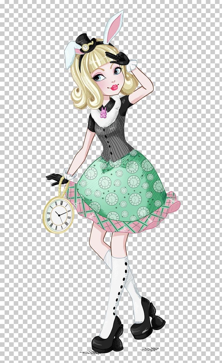 White Rabbit Ever After High Alice's Adventures In Wonderland Drawing PNG, Clipart, Alices Adventures In Wonderland, Art, Clothing, Costume, Costume Design Free PNG Download