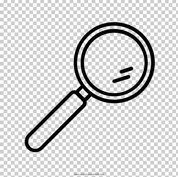 Magnifying Glass Drawing Coloring Book Painting PNG, Clipart, Area, Black And White, Circle, Coloring Book, Drawing Free PNG Download