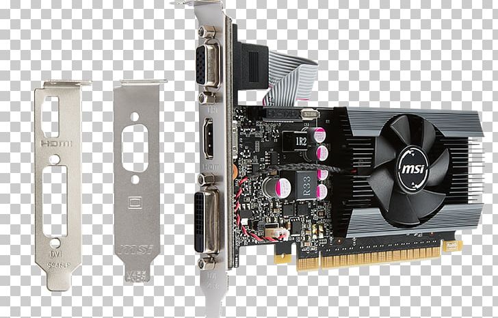 Graphics Cards & Video Adapters NVIDIA GeForce GT 710 GDDR5 SDRAM MSI GT 710 2GD5H-LP Video Card PNG, Clipart, Computer, Computer Component, Computer Hardware, Cpu, Electronic Device Free PNG Download