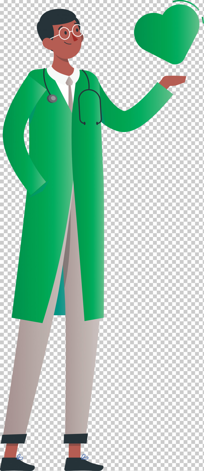 Character Green Costume Behavior Human PNG, Clipart, Behavior, Cartoon Doctor, Character, Character Created By, Costume Free PNG Download