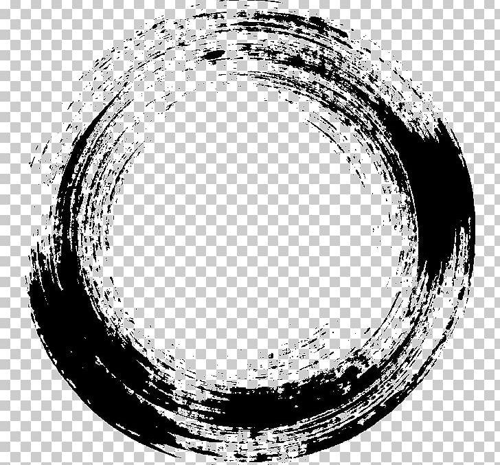 Black And White Monochrome Photography Brush PNG, Clipart, Black And White, Brush, Brush Strokes, Circle, Copying Free PNG Download