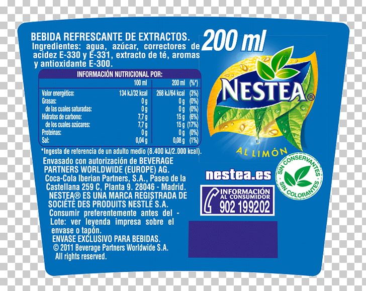 Iced Tea Fizzy Drinks Enhanced Water Nestea PNG, Clipart, Bottle, Brand, Enhanced Water, Fizzy Drinks, Food Drinks Free PNG Download