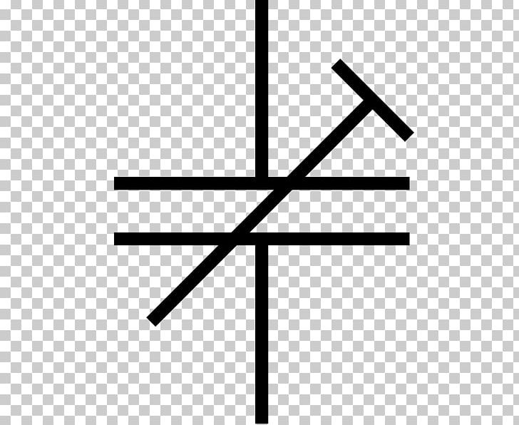 Trimmer Variable Capacitor Electronic Symbol Electronics PNG, Clipart, Angle, Area, Black And White, Capacitor, Electrical Network Free PNG Download