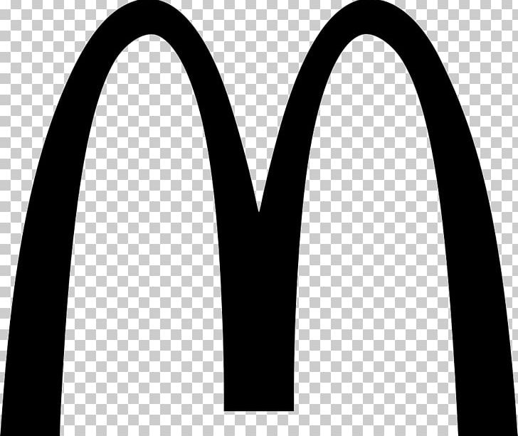 Mcdonald S Hamburger Logo Golden Arches Png Clipart Arch Black