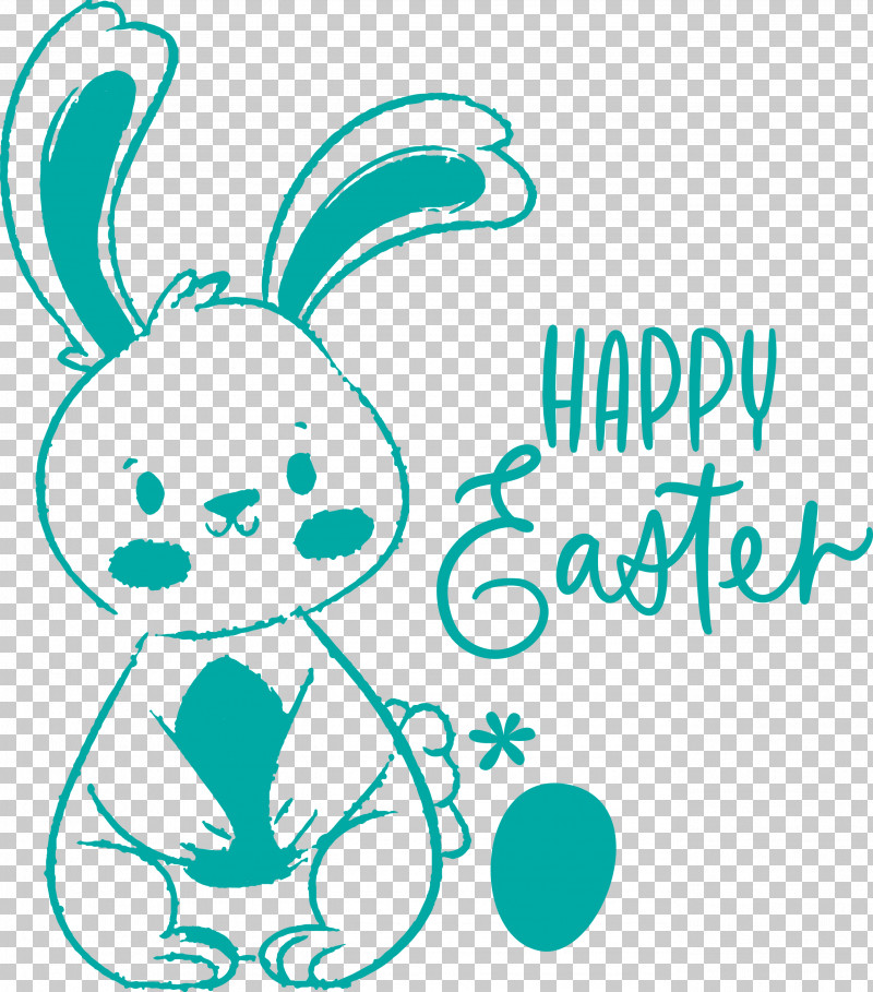 Easter Day Easter Sunday Happy Easter PNG, Clipart, Aqua, Cartoon, Ear, Easter Bunny, Easter Day Free PNG Download