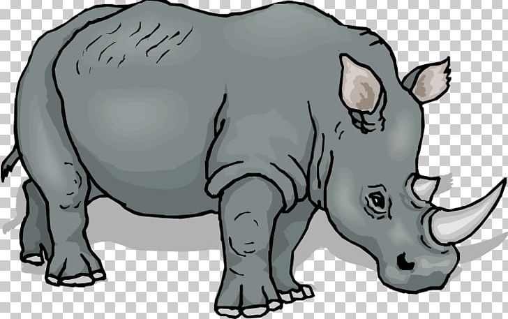 Black Rhinoceros PNG, Clipart, Animal, Animals, Carnivoran, Cartoon Arms, Cartoon Character Free PNG Download