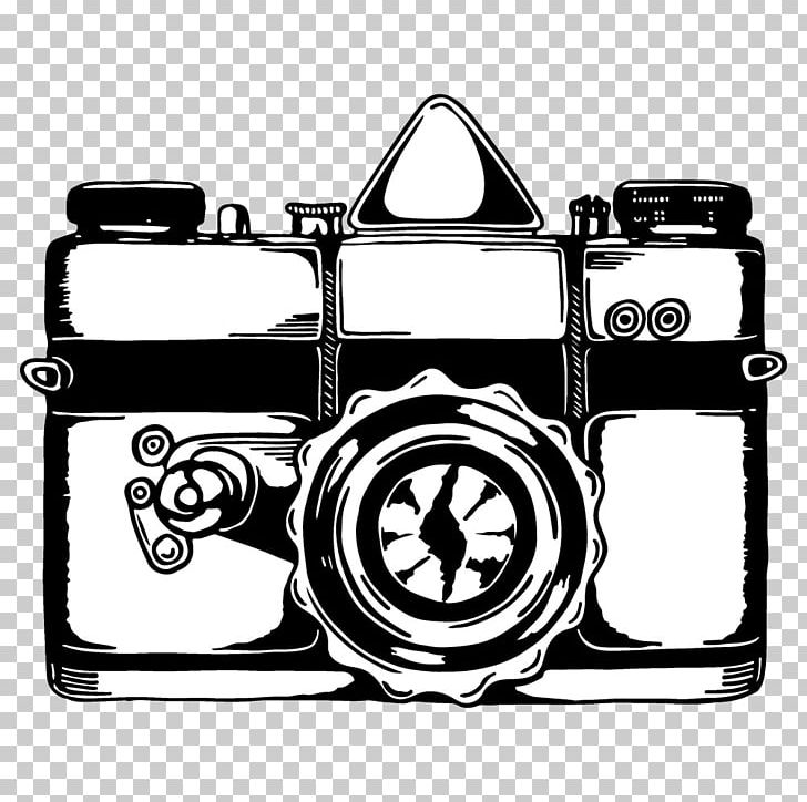 Camera Photography Illustration PNG, Clipart, Black, Black, Hand, Handbag, Hand Drawn Free PNG Download