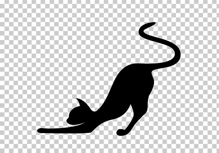 Cat Silhouette Stretching PNG, Clipart, Animals, Black, Carnivoran, Cat Like Mammal, Cat Silhouette Free PNG Download
