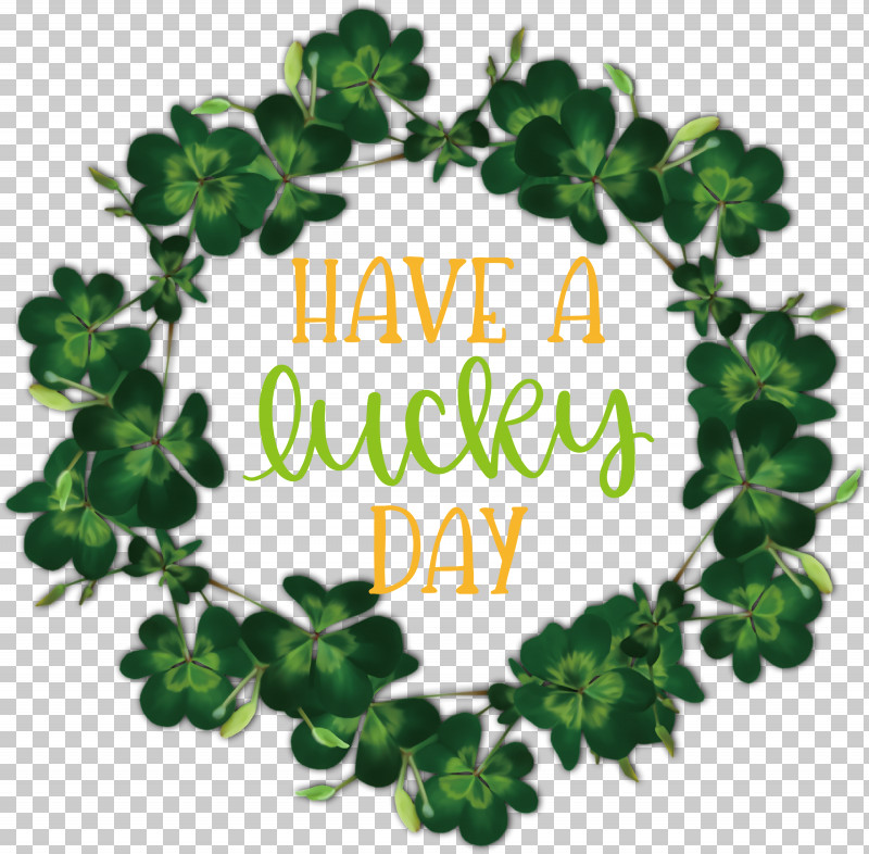 Lucky Day Patricks Day Saint Patrick PNG, Clipart, Clover, Fourleaf Clover, Holiday, Irish People, Leprechaun Free PNG Download