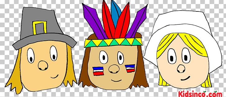 Turkey Pilgrims Thanksgiving Native Americans In The United States PNG, Clipart, Art, Fiction, Free Content, Happiness, Line Free PNG Download
