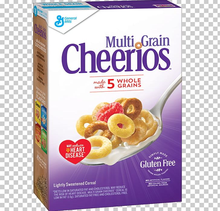 Breakfast Cereal General Mills Multi-Grain Cheerios Whole Grain PNG, Clipart, Breakfast, Breakfast Cereal, Cereal, Cheerios, Convenience Food Free PNG Download