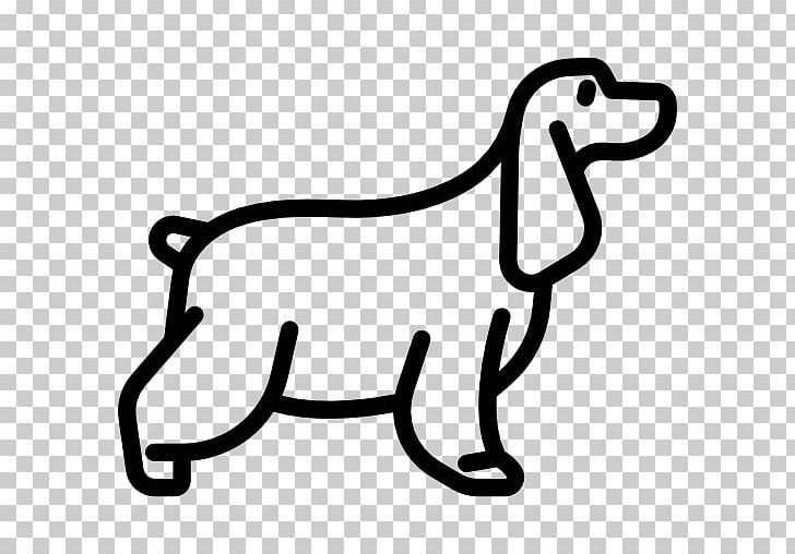 Canidae English Cocker Spaniel American Cocker Spaniel English Springer Spaniel Golden Retriever PNG, Clipart, American Cocker Spaniel, Animals, Area, Black, Black And White Free PNG Download