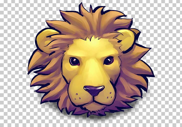 The Lion PNG, Clipart, Apple Icon Image Format, Art, Big Cats, Carnivoran, Cartoon Free PNG Download